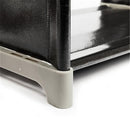 GAOMON 3-Tier 6-Cube Storage Rack Closet Organizer Staircase Organizer Black