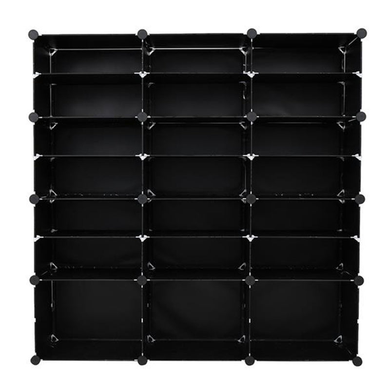 RONSHIN Portable Shoe Rack Organizer 7-tier Shelf Storage Cabinet Stand