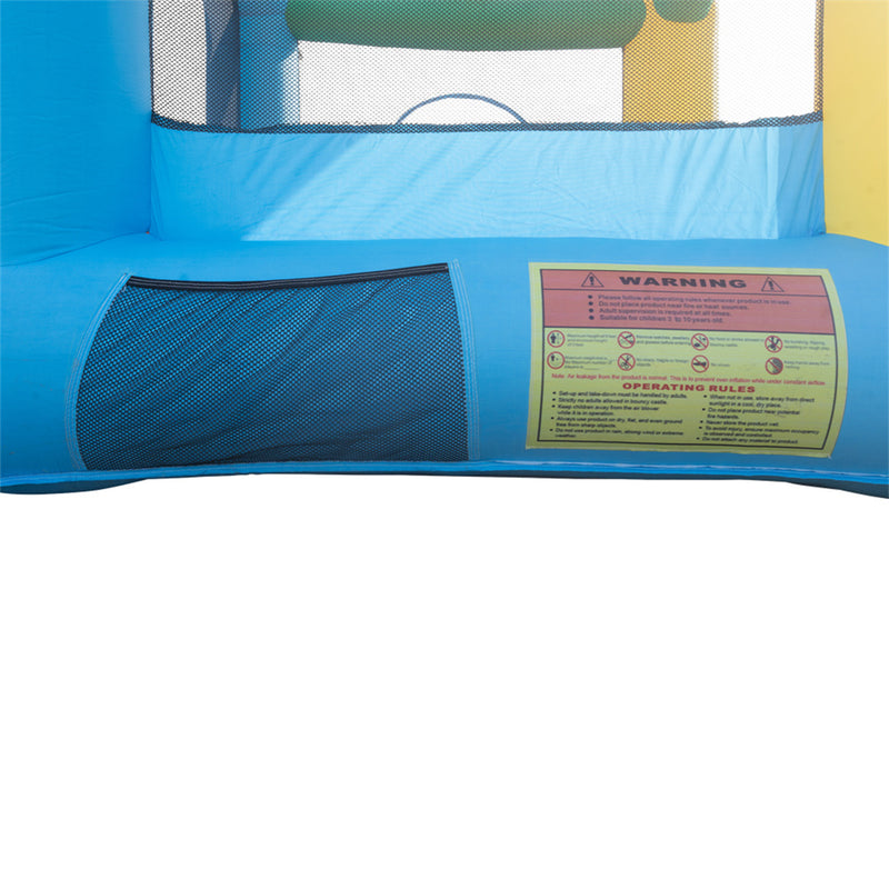 THBOXES Durable Inflatable Bouncer with Air Blower Family Backyard Bouncy Castle
