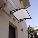 GAOMON Eaves Canopy 100*100 Roof Canopy Mini Rain Sun Shelter for Household Door Window
