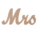 GAOMON Wooden MRS & MRS Letter Gay Wedding Props Table Ornaments White