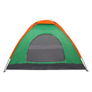 GAOMON 2 Person Tent Windproof Double Door Single Layer Camping Tent Green
