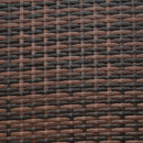 GAOMON 4pcs Rattan Stool Iron Frame Multi-functional Retro Bar Chair 38x38x61cm Brown