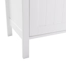 GAOMON Mdf Bathroom Cabinet Waterproof Double Doors 3 Ties Cabinet