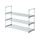 GAOMON 3 Tier Stackable Shoes Rack Storage Shelf GREY