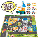GAOMON City Traffic Road Scene Toy Set Diy Disassembly Assembly Vehicle