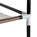 GAOMON 10 Layers Household Shoe Organizer Dark Brown