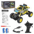 RC Car Rock Crawler Monster Truck, 2.4Ghz 4WD Off Road RC Crawler Vehicle, 1:20 All Terrain Rechargeable Electric Toy for Boys & Girls Gifts Red