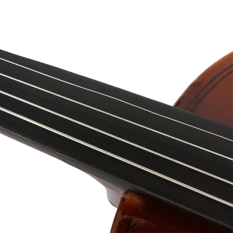 YIWA 3/4 Acoustic Violin with Box Bow Rosin Natural Violin - Natural Color