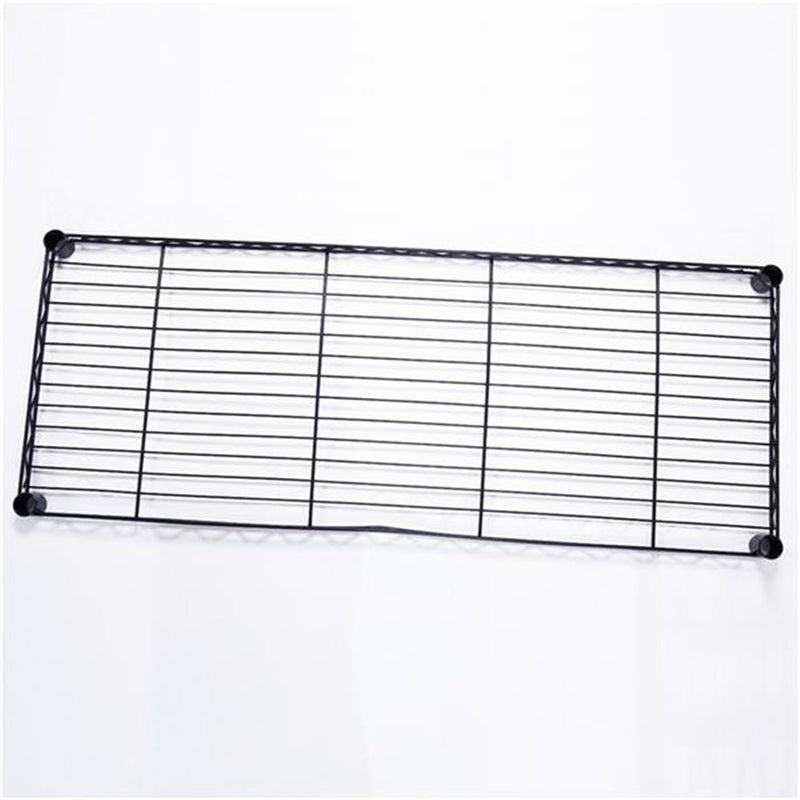 RONSHIN 165*90*35 Shelving Rack Storage Rack 5-Layer Metal Rack Black