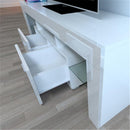 GAOMON TV Stand Cabinet Modern with 2 Storage Drawer White