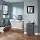 GAOMON 3-layer Home Storage Dresser Bedside Cupboard Small Standing Organizer