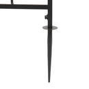 GAOMON Iron Arch Rust-Resistant Plant Climbing Frame with Bridge Roof