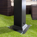 GAOMON Outdoor Patio Retractable Pergola Shady Shelters