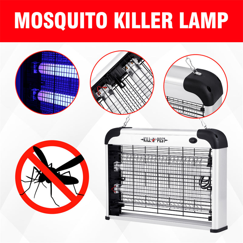 RONSHIN Bug Zapper LED Ultraviolet Lamp Mosquito Fly Killer White