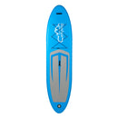 GAOMON Inflatable Stand Up 11ft Paddle Board with Removable Fin Surfboard Sup Blue Gray