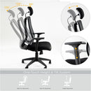 GAOMON Home Office Desk Chairs High Ergonomic Chair Black