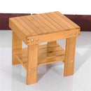 GAOMON Children Stool Step Stool for Kids Household Seat Wood Color