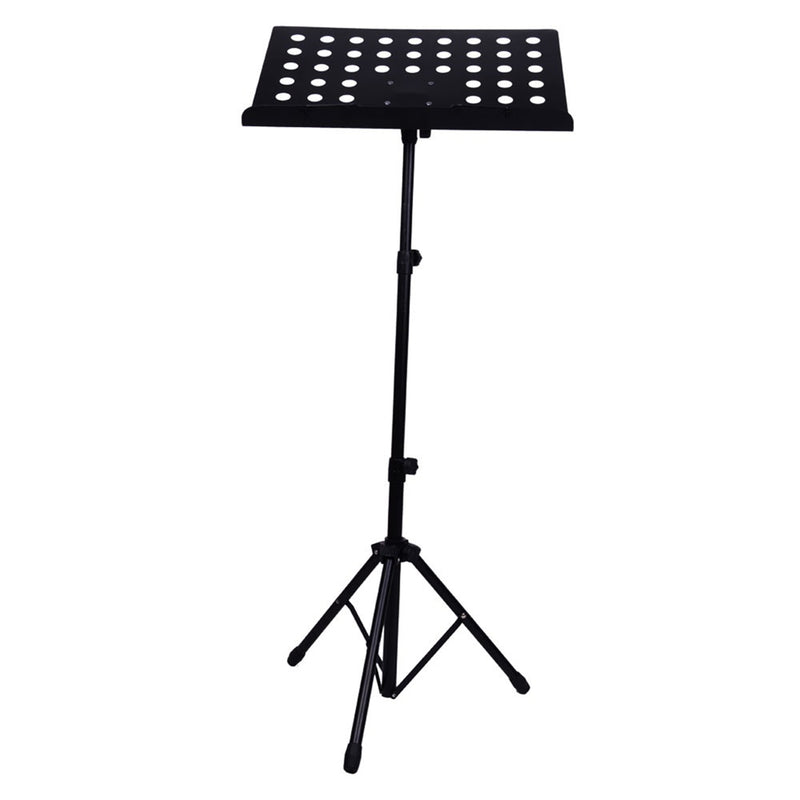 RONSHIN Portable Music Stand Adjustable Lifting Height Folding Metal Music Holder