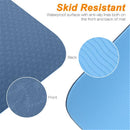 GAOMON TPE Yoga Mat 183*61*6cm Non-slip Gym Pad Navy Blue