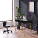 GAOMON Home Office Computer Desk with Open Compartments Study Writing Table