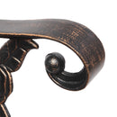 GAOMON 42.5 Inch Outdoor Leisure Couple Bench with Backrest Armrests Outdoor Stool