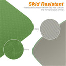 GAOMON TPE Yoga Mat 183*61*6cm Non-slip Gym Pad Dark Green