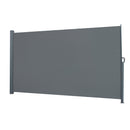 GAOMON 1.6x3m Side Pull Shed Instant Canopy Sunshade Wall Anti Peeping Dark Gray
