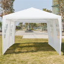 GAOMON 3x6m 6-sided 2 Doors Spiral Tube Pergola Waterproof Tent for Household Wedding Party