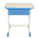 GAOMON Student Desk Chair Set Adjustable Kids Table Seats Classroom Blue