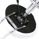 GAOMON Salon Stool Leather Sponge Adjustable Spa Bar Stool White