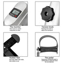 GAOMON Portable Exercise Pedal Bike for Legs and Arms with LCD Display