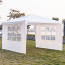 GAOMON 3-Sided Waterproof Assembled Tent Large Space with Spiral Tubes for Wedding Camping Parking