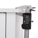 GAOMON Mdf Bathroom Cabinet Waterproof Double Doors 3 Ties Cabinet