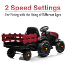 GAOMON LEADZM Agricultural Vehicle Toys with Rear Bucket Red