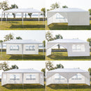 GAOMON 3x6m 6-sided 2 Doors Spiral Tube Pergola Waterproof Tent for Household Wedding Party