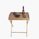 GAOMON Floor-standing Foldable Dining Table for Living Room Balcony