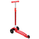 GAOMON 3-wheeled Toddler Scooter Height Adjustable Portable Scooter Red