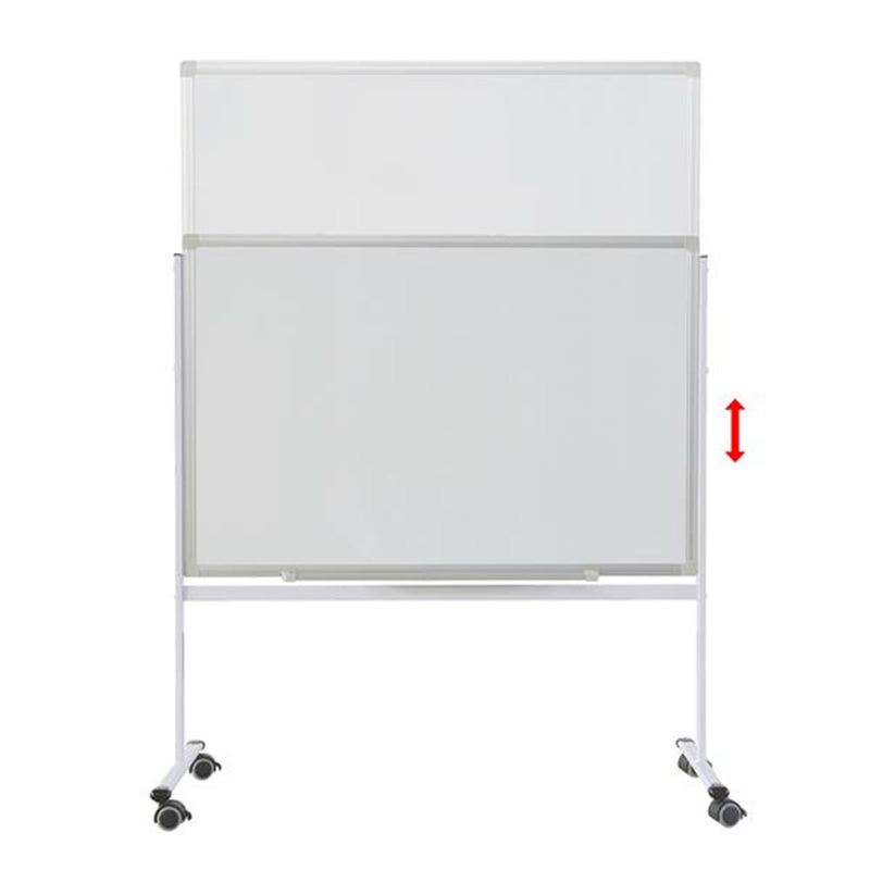 YIWA Erase Board Whiteboard Mobile Double-sided 60*90cm White