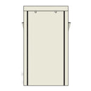 GAOMON Shoe Rack 10 Layers Widened Black Shoe Cabinet 160*30*88 Beige