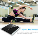 GAOMON Weight Scale 180kg 6mm Thickness Square 28*28cm Black