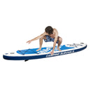 GAOMON 11ft Inflatable Paddle  Board EVA Traction Pad Surfboard Blue