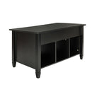 GAOMON E1 Board Lift-top Coffee Table with Hidden Storage Cabinet Black