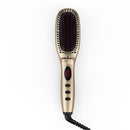 GAOMON Rapid Heating Hair Straightener Brush Ceramic Heated Electric Comb