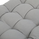 GAOMON Folding Chair Cushion Portable Comfortable 124x48x8cm Grey