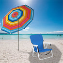 GAOMON Beach Chair Seat Chair for Outdoor Beach 48.5*44*75cm Blue