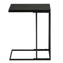 GAOMON L Side Table for Living Room Bedroom Assemble Side Table Black