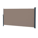 GAOMON Outdoor Side Pull Shed 300x160cm Rectangle Office Partition Coffee
