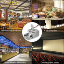 GAOMON 143lbs/h Electric Ice Crusher Household with Removable Blades Silver