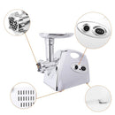 GAOMON Electric Blender Meat Grinder Sausage Stuffer Maker White